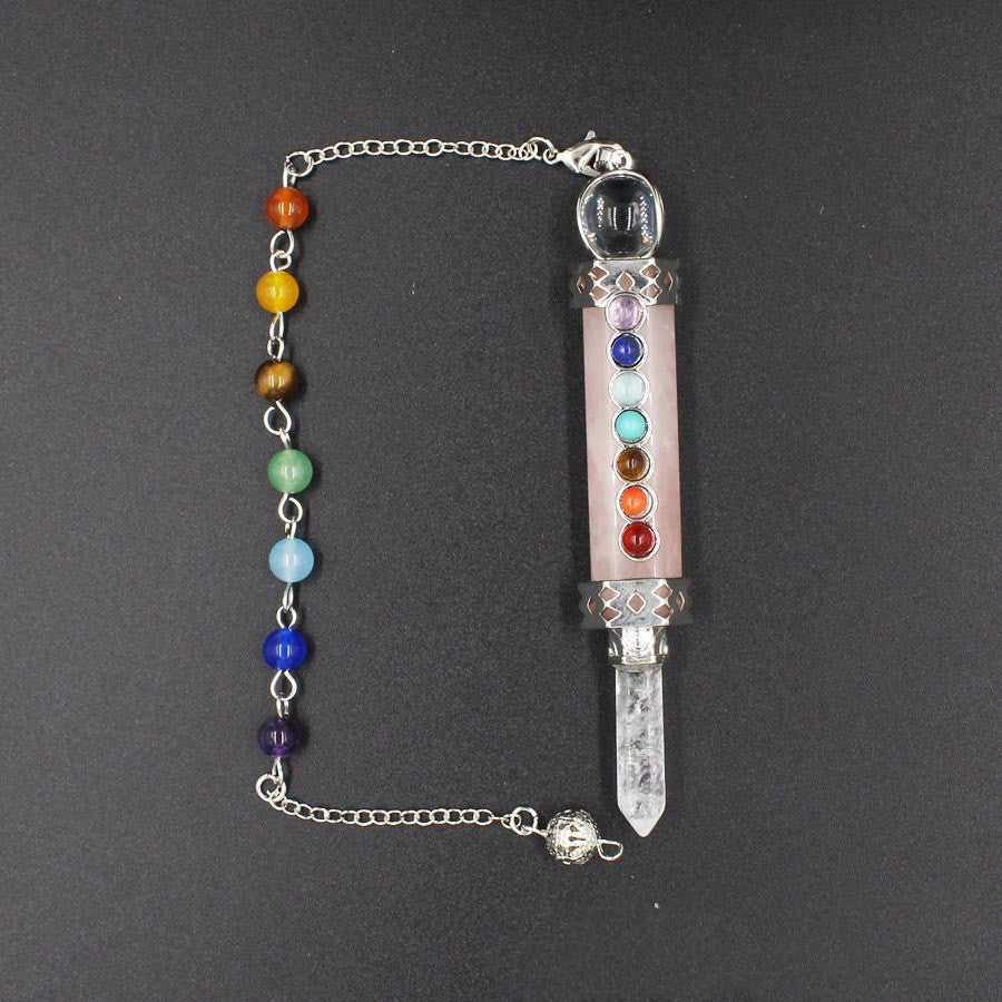 Seven Stone Chakra Pendant Pendulum Pendulum Pendant Right