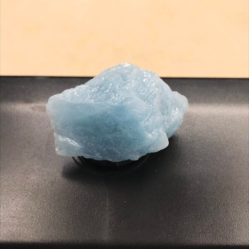 Natural Aquamarine Rough Stone Large Particle Ornaments