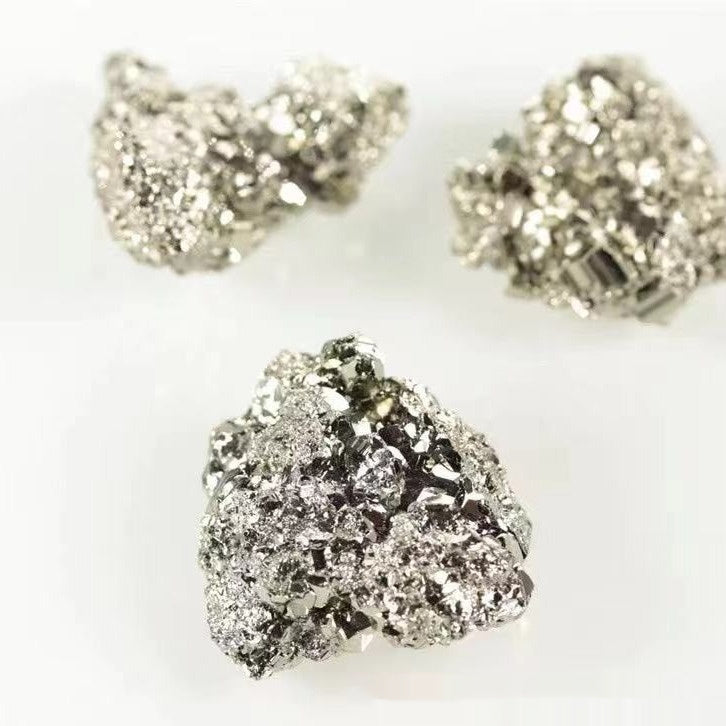 Natural Pyrite Raw Stone Ornament
