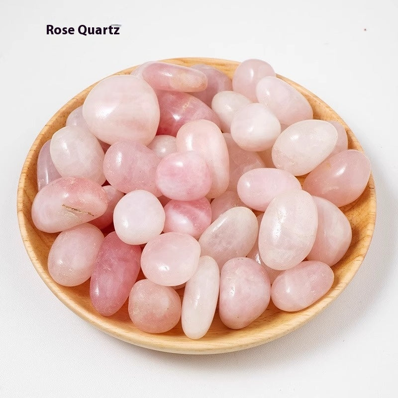 Natural Crystal Color Rolling Stone Rough Stone Polished Large Particle Degaussing Crystal Crafts