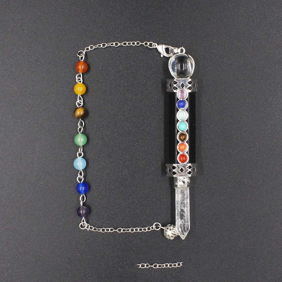Seven Stone Chakra Pendant Pendulum Pendulum Pendant Right