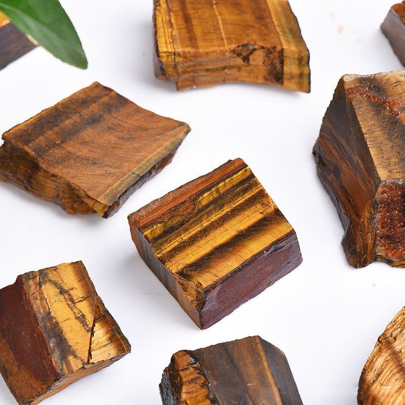 Tiger Eye Stone Rough Stone Aromatherapy Stone Diffuser Stone