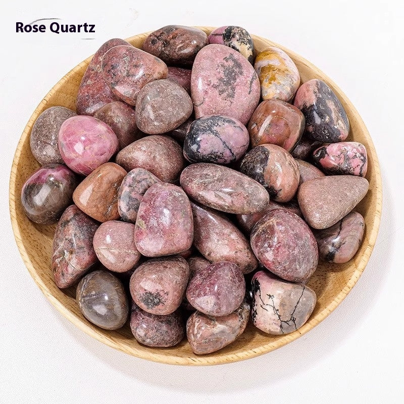 Natural Crystal Color Rolling Stone Rough Stone Polished Large Particle Degaussing Crystal Crafts