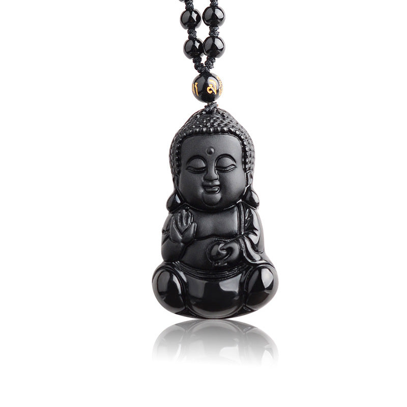 Natural Obsidian Pendant