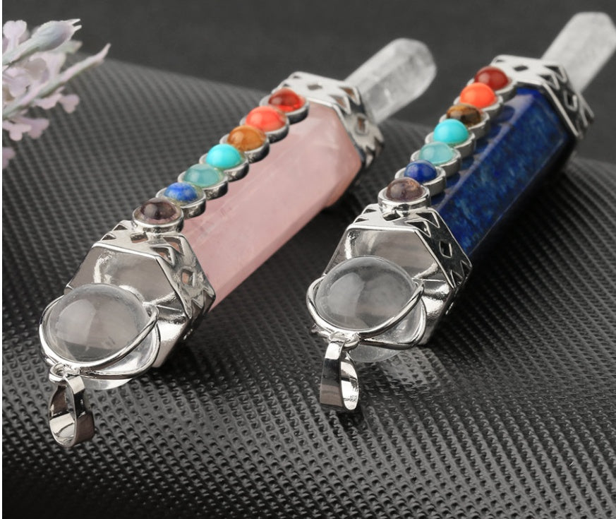Seven Stone Chakra Pendant Pendulum Pendulum Pendant Right