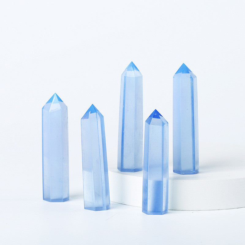 Polished Stone Polishing Crystal Column