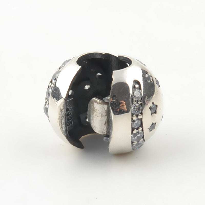 Sterling silver bracelet beads