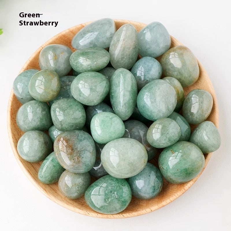 Natural Crystal Color Rolling Stone Rough Stone Polished Large Particle Degaussing Crystal Crafts