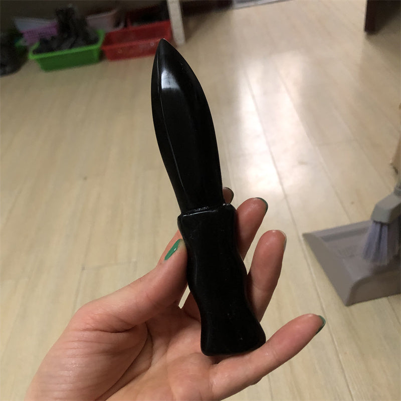 Natural Crystal Powder Obsidian Home Decoration