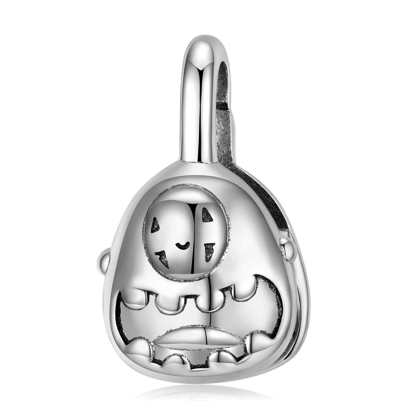 S925 Sterling Silver Button Head Plain Silver Niche Diy Bracelet With Basic Lock Lock Silver Accessories
