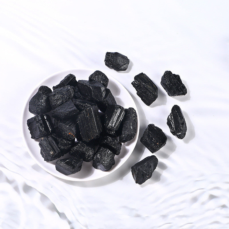 Natural Black Tourmaline Electric Aromatherapy Stone
