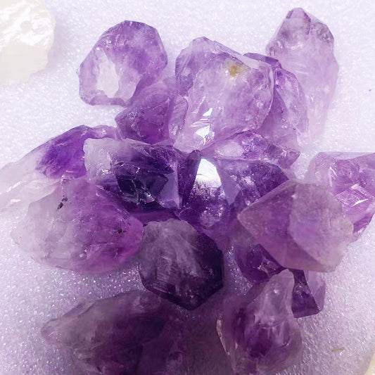 Natural Crystal Raw Crushed Stone Amethyst Powder Crystal Drilling