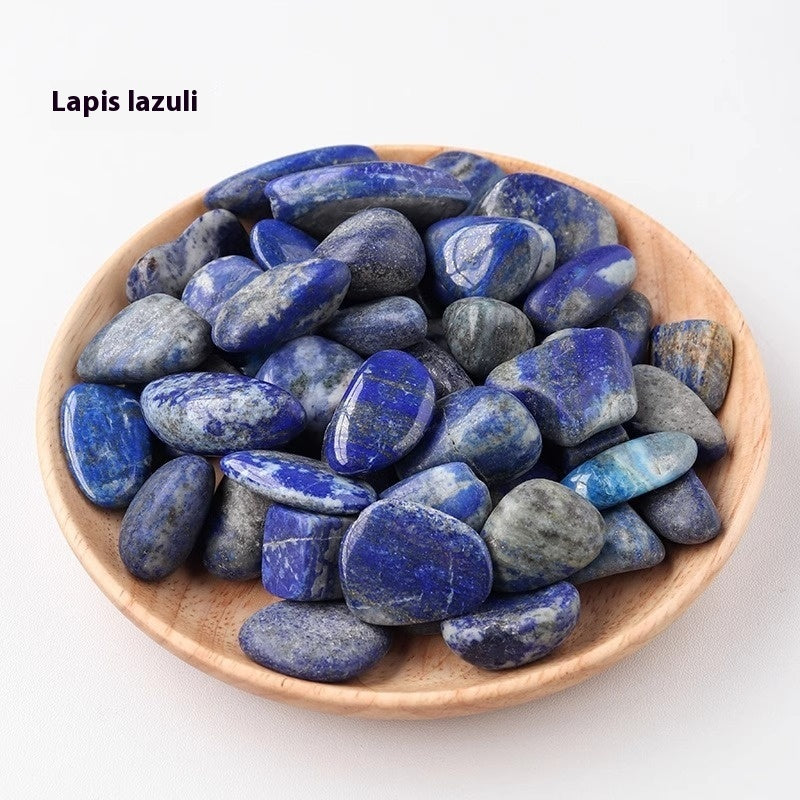 Natural Crystal Color Rolling Stone Rough Stone Polished Large Particle Degaussing Crystal Crafts