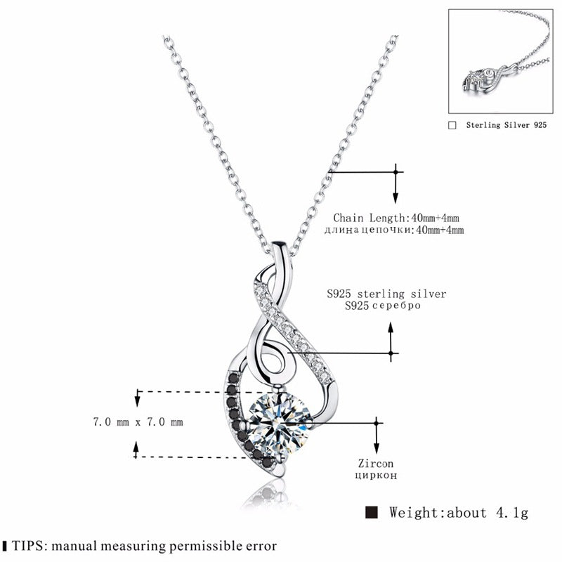 Sterling Silver Clavicle Chain