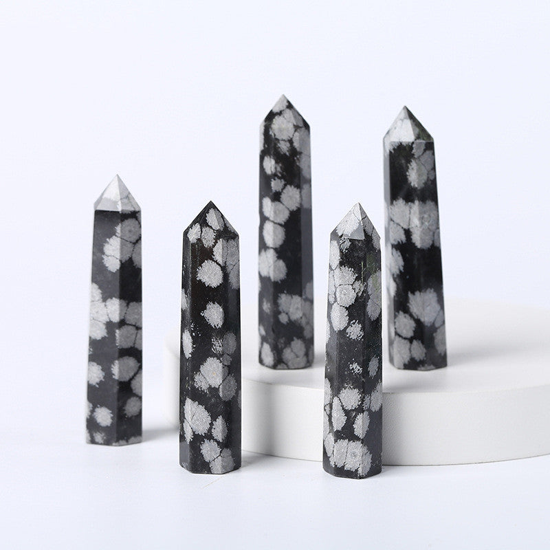 Polished Stone Polishing Crystal Column