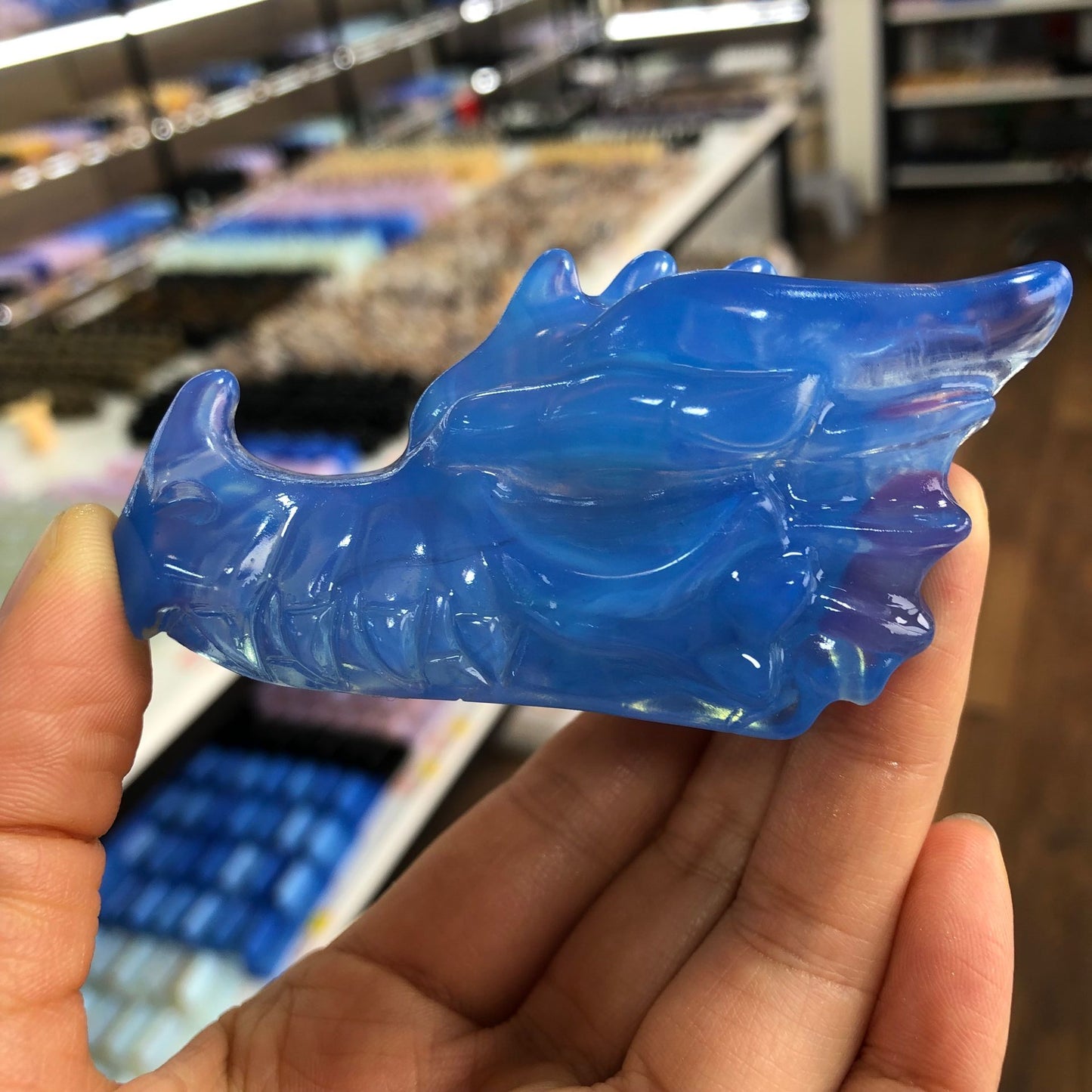 Natural Obsidian Lovely Cartoon Ornaments