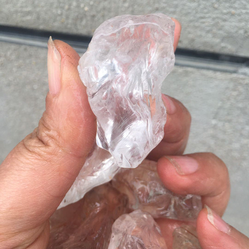 Natural White Crystal Stone Gravel