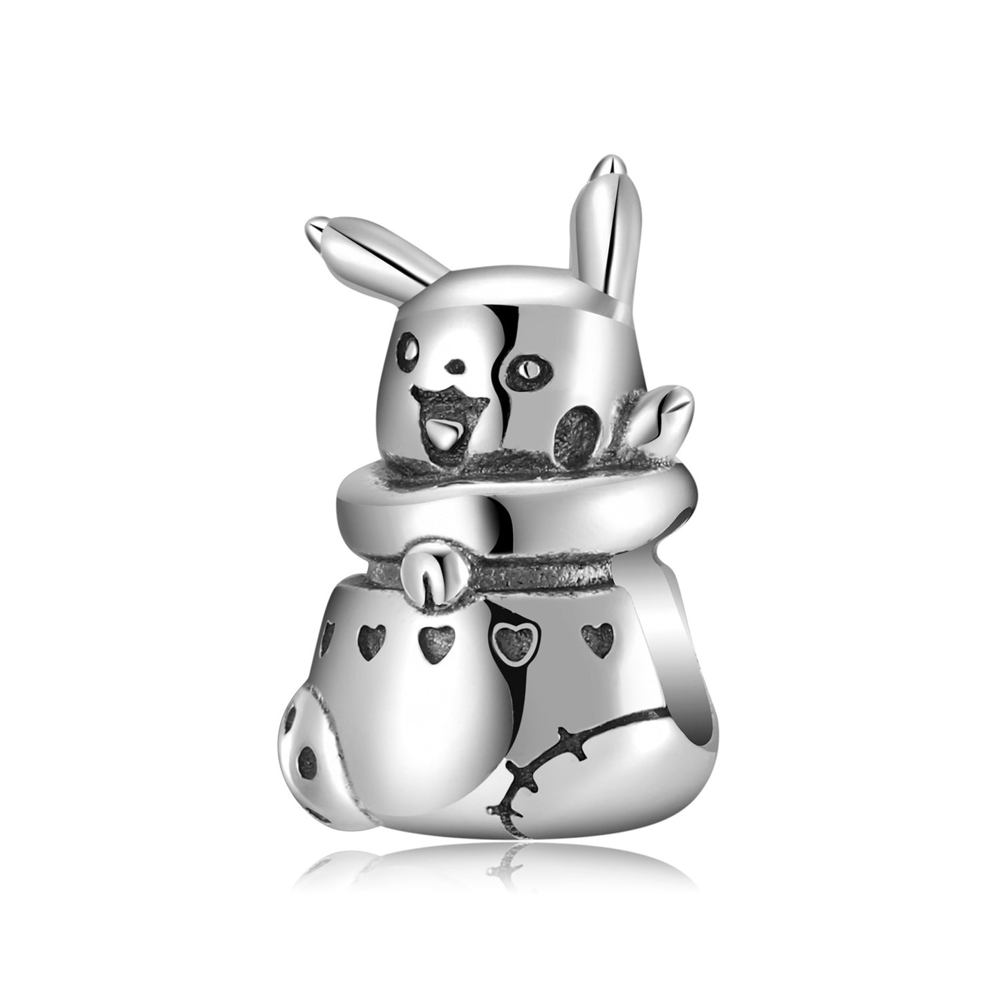 S925 Sterling Silver Silver Beads Bracelet Necklace Diy Accessories Beads