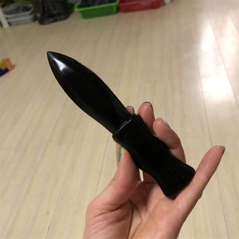 Natural Crystal Powder Obsidian Home Decoration