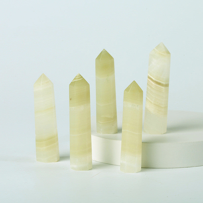 Polished Stone Polishing Crystal Column