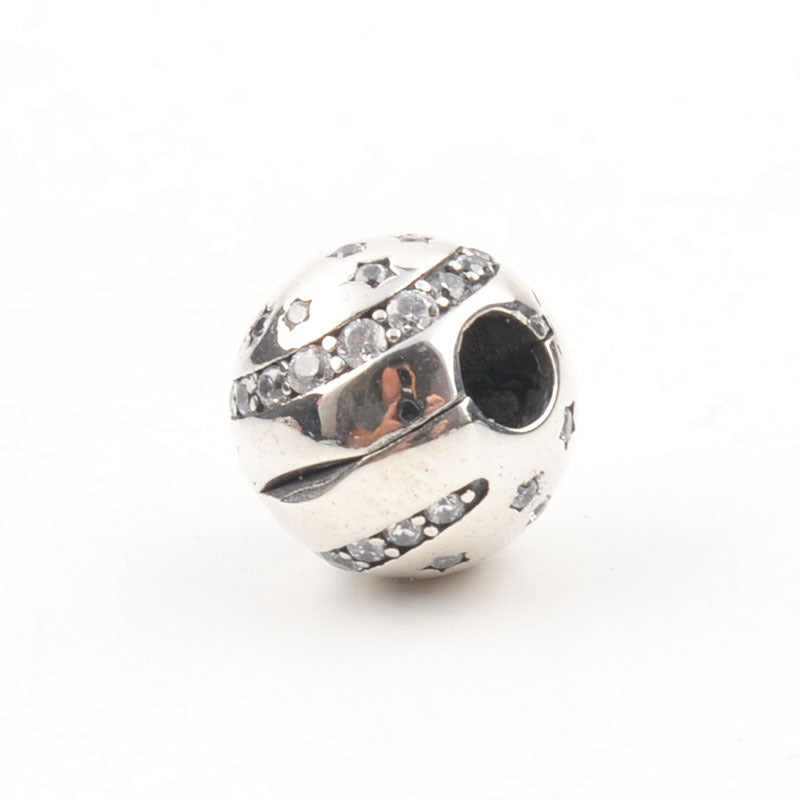 Sterling silver bracelet beads