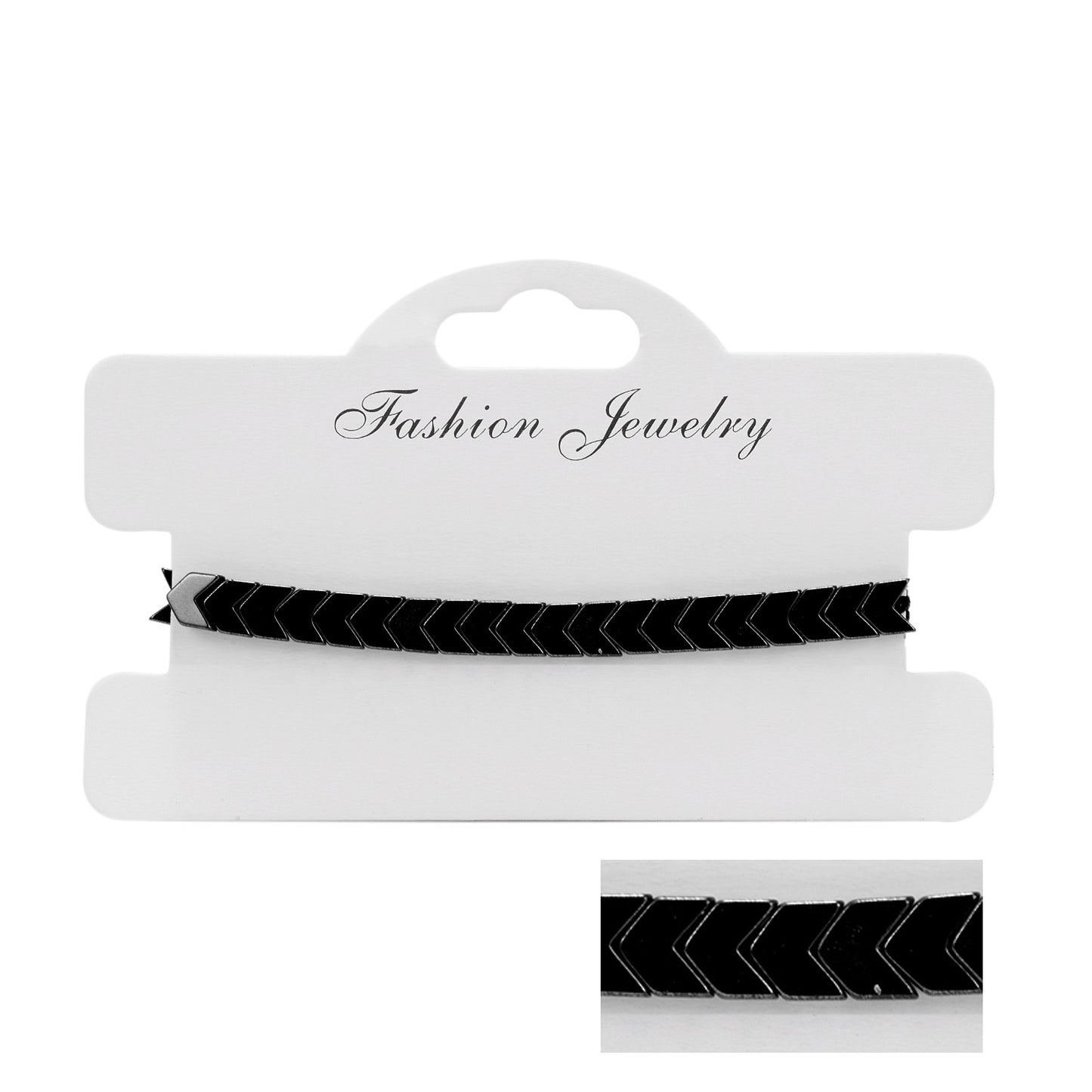 Hematite Hand-woven Adjustable Bracelet