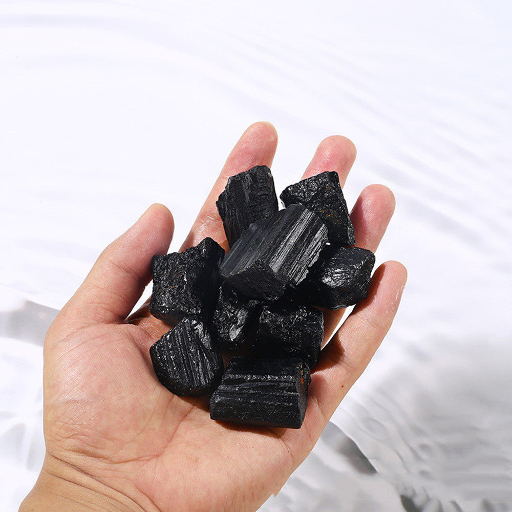 Natural Black Tourmaline Electric Aromatherapy Stone