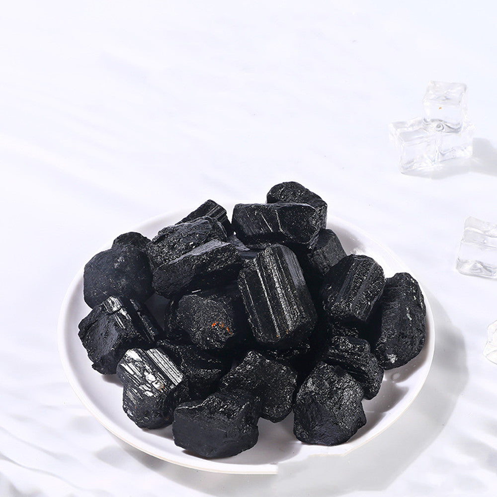 Natural Black Tourmaline Electric Aromatherapy Stone