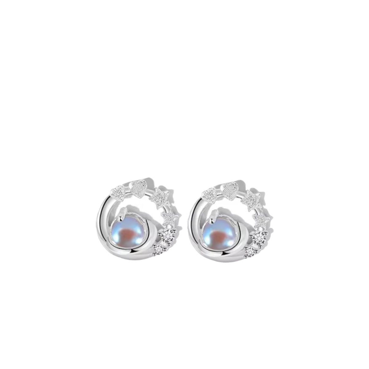 S925 Sterling Silver Stud Earrings