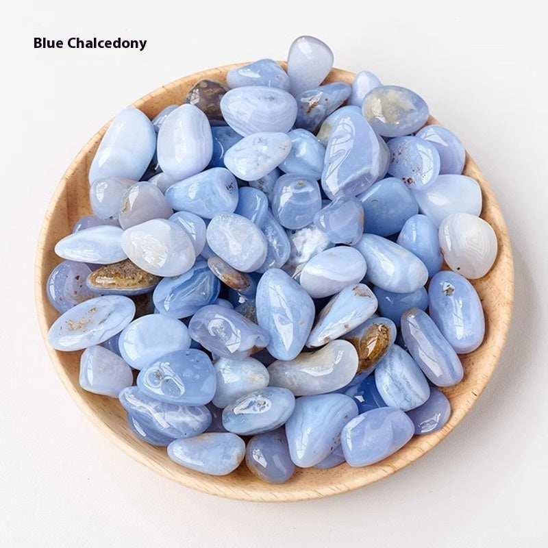 Natural Crystal Color Rolling Stone Rough Stone Polished Large Particle Degaussing Crystal Crafts