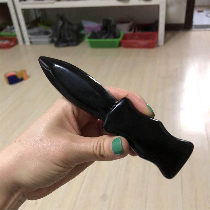 Natural Crystal Powder Obsidian Home Decoration