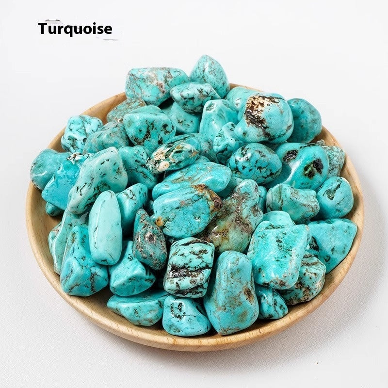 Natural Crystal Color Rolling Stone Rough Stone Polished Large Particle Degaussing Crystal Crafts