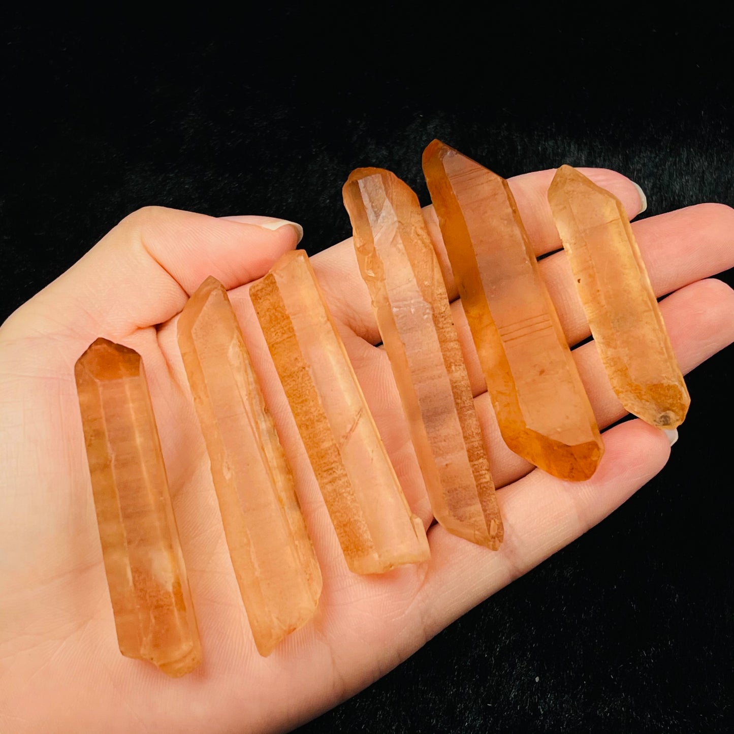 Rough Stone Single Crystal Hexagonal Prism Unpolished Rough Stone Crystal