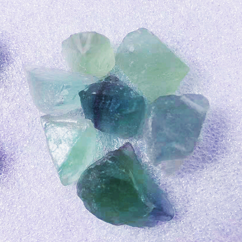 Natural Crystal Raw Crushed Stone Amethyst Powder Crystal Drilling