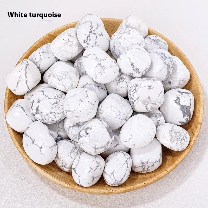 Natural Crystal Color Rolling Stone Rough Stone Polished Large Particle Degaussing Crystal Crafts