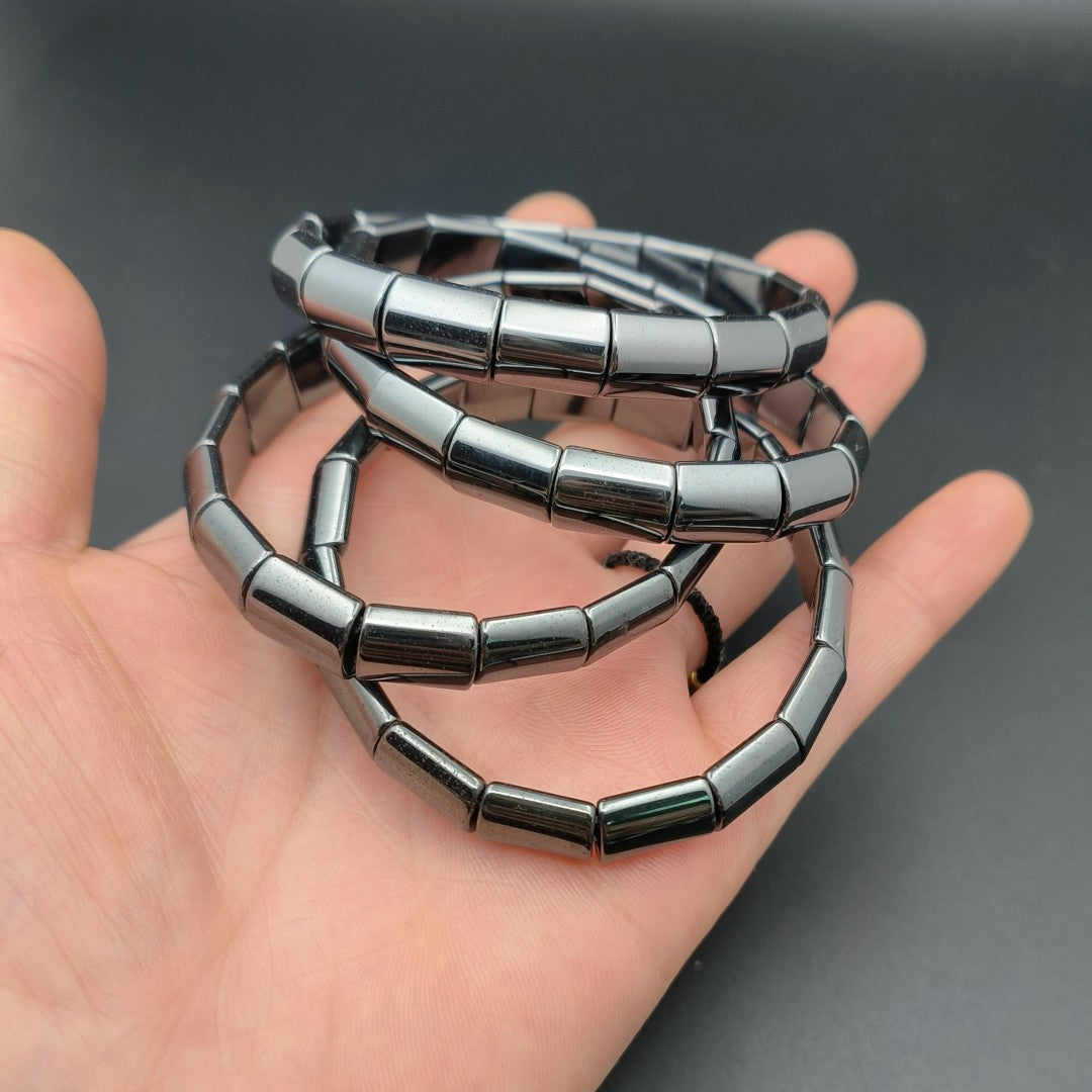 Hematite Bracelet Men's And Women's Bamboo Magnet