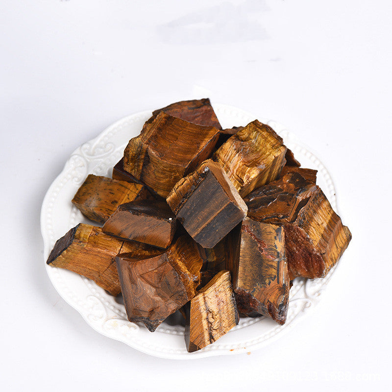 Tiger Eye Stone Rough Stone Aromatherapy Stone Diffuser Stone