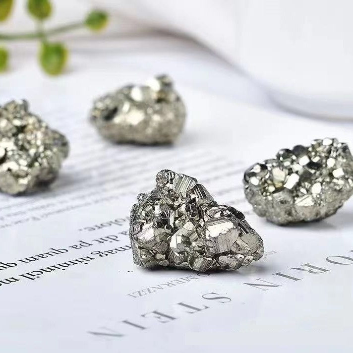 Natural Pyrite Raw Stone Ornament
