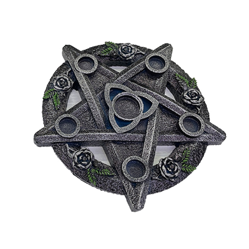 Pentagram Crystal Ball Jade Rough Ornaments