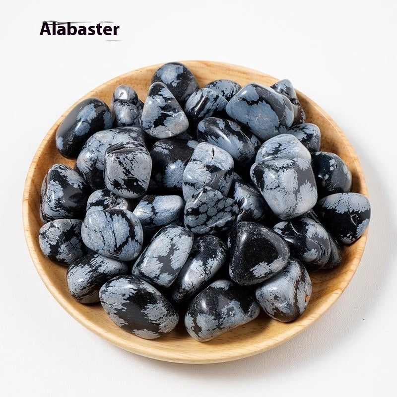 Natural Crystal Color Rolling Stone Rough Stone Polished Large Particle Degaussing Crystal Crafts