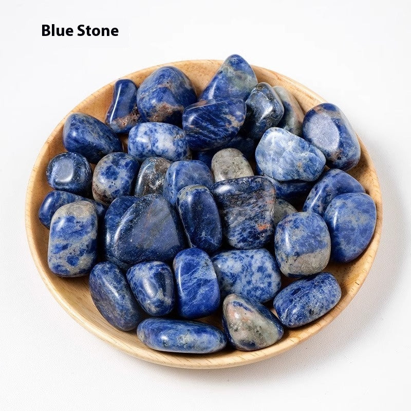 Natural Crystal Color Rolling Stone Rough Stone Polished Large Particle Degaussing Crystal Crafts