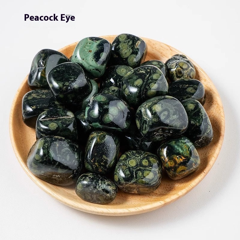 Natural Crystal Color Rolling Stone Rough Stone Polished Large Particle Degaussing Crystal Crafts