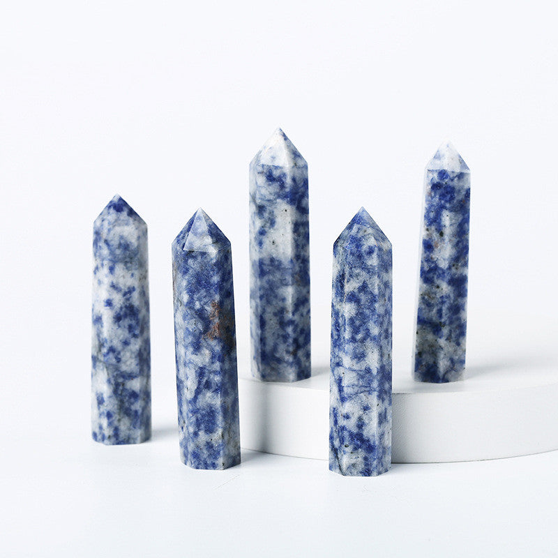 Polished Stone Polishing Crystal Column