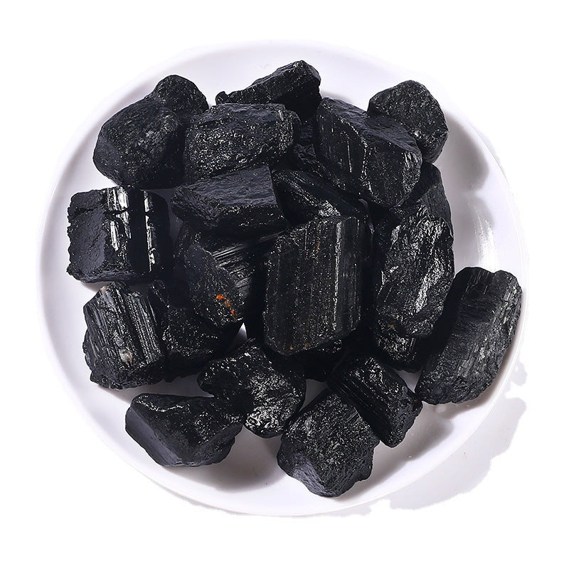 Natural Black Tourmaline Electric Aromatherapy Stone
