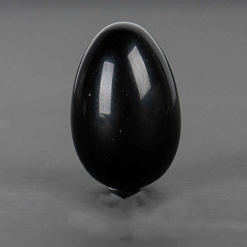 Natural Crystal Jade Egg Rough Office Decoration
