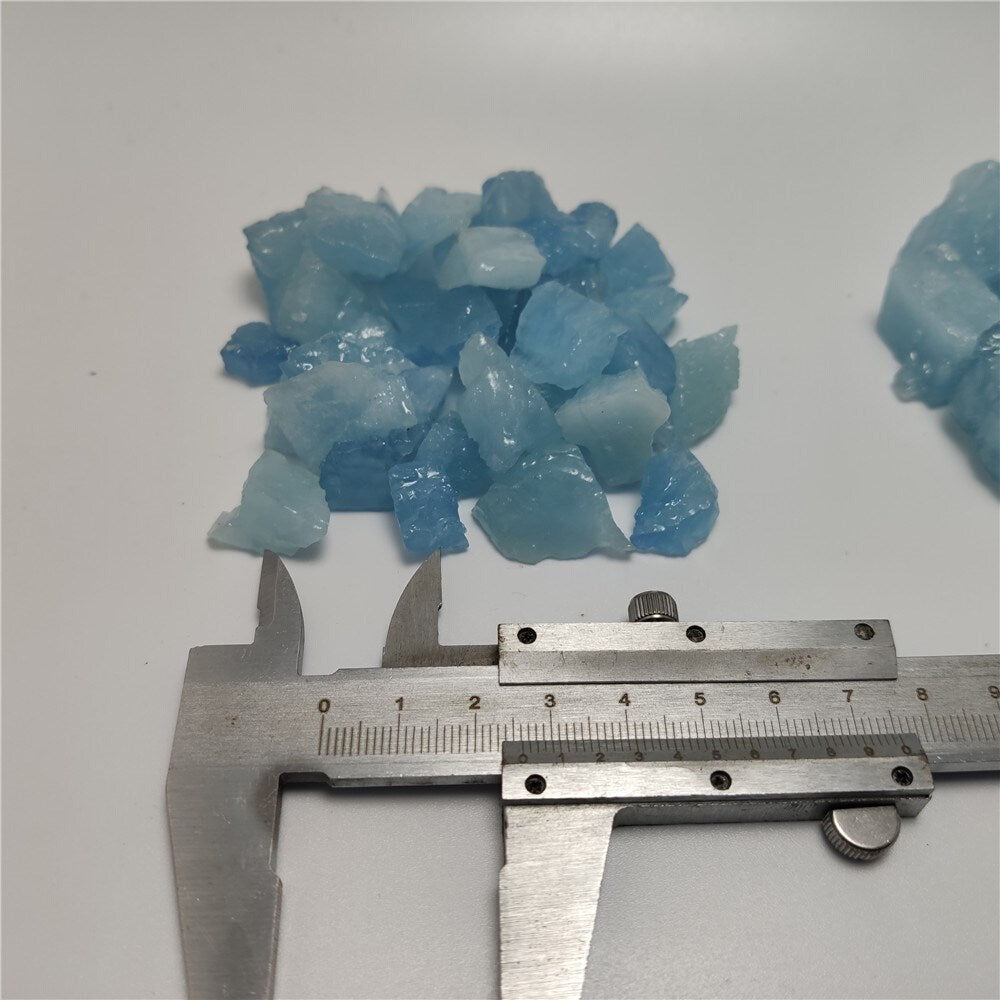8-30mm Natural Aquamarine Quartz Beryl Gemstone Crystal Ston