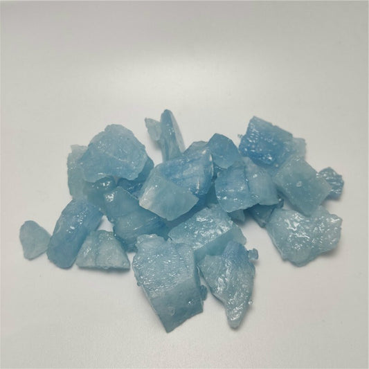 8-30mm Natural Aquamarine Quartz Beryl Gemstone Crystal Ston