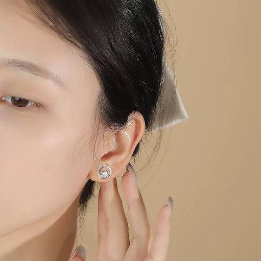 S925 Sterling Silver Stud Earrings