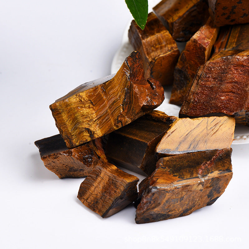 Tiger Eye Stone Rough Stone Aromatherapy Stone Diffuser Stone