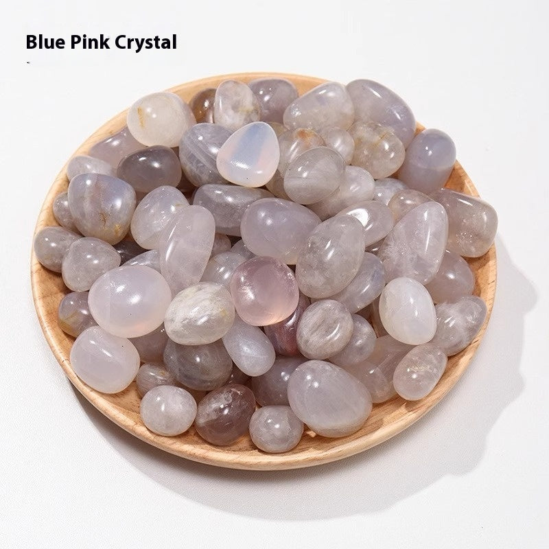 Natural Crystal Color Rolling Stone Rough Stone Polished Large Particle Degaussing Crystal Crafts